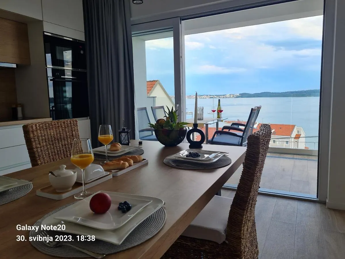 Apartament Penthouse Seaview Trogir Chorwacja